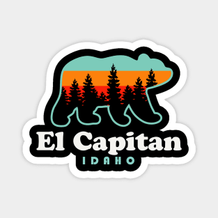 El Capitan Idaho Hike Alice Lake Bear Magnet