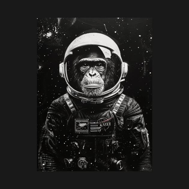 Astro Chimp by BarrySullivan