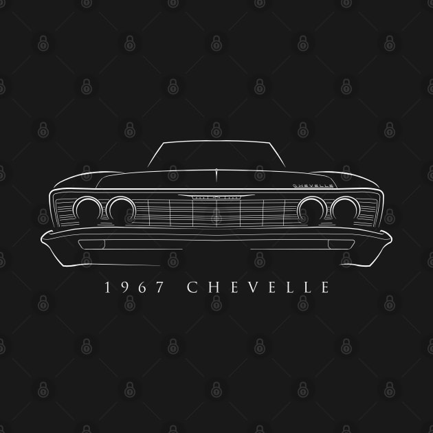 1967 Chevy Chevelle - stencil by mal_photography