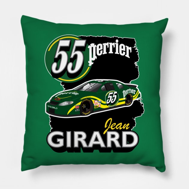 Jean Girard Talledega Nights Pillow by ArielAutoArt