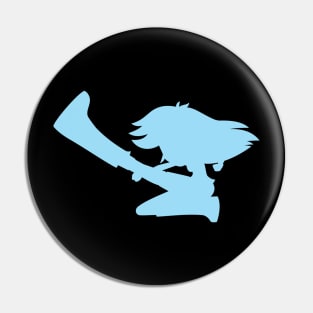 Rainbow Dash Equestria Girls Silhouette Pin