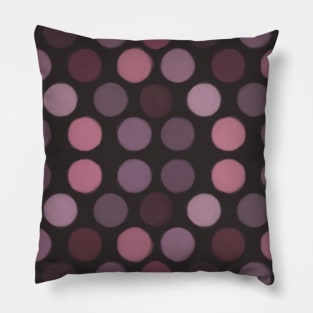 Abstract pattern with pastel circles Pillow