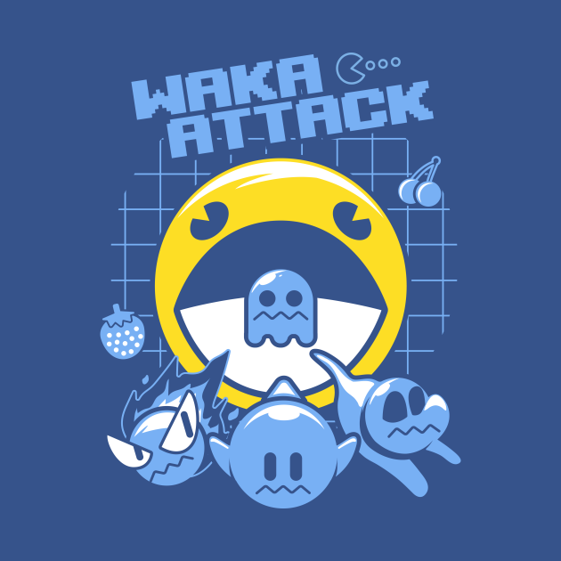 Discover Waka Attack - Gamers - T-Shirt