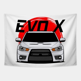 White EVO X Tapestry