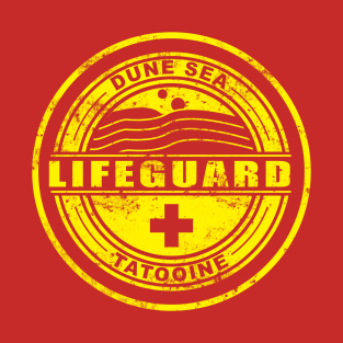 Dune Sea Lifeguard Yellow [Normal Distressed] T-Shirt