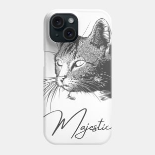 Majestic Fluffy Cute Cat Phone Case