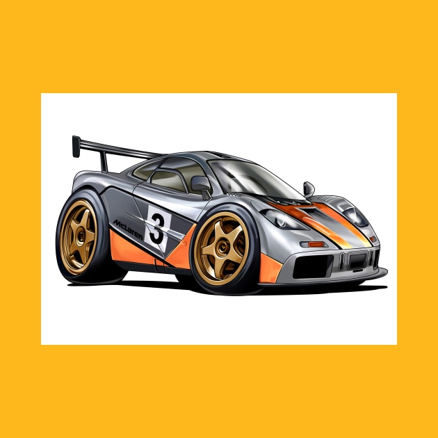 Mc-Laren F1 GTR Number 3 by Aiqkids Design