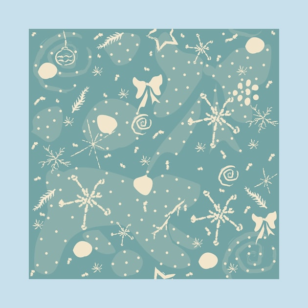 Winter Pattern by Kristina Stellar Scandinavian Land