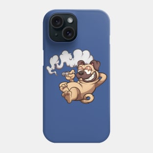 Pug Smoking A Joint Phone Case