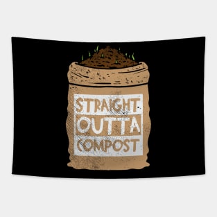 Straight Outta Compost Tapestry