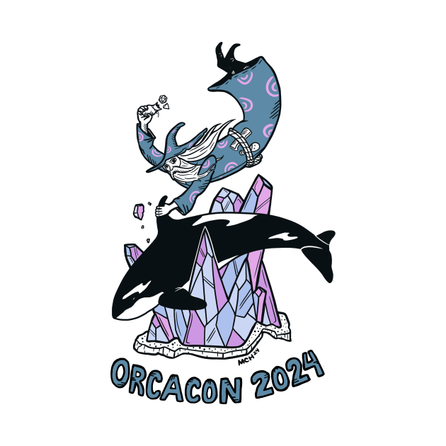 OrcaCon 2024 design by Michael C. Hsiung by OrcaCon