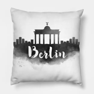 Berlin watercolor Pillow