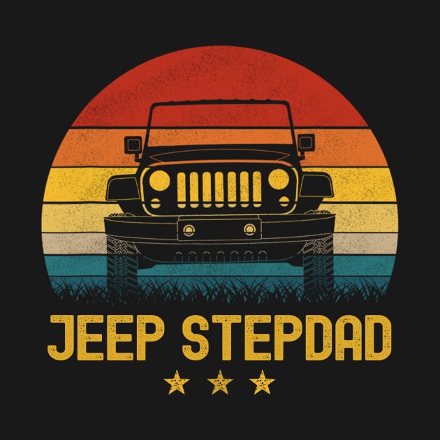 Vintage Jeep Jeep Step-Dad Jeep men Jeeps Lover by Jane Sky