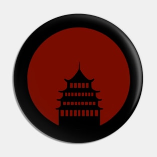 Japanese temple Pin