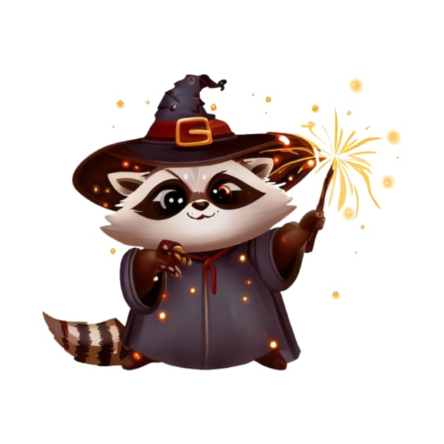 Trash Panda Magic by Stmischief