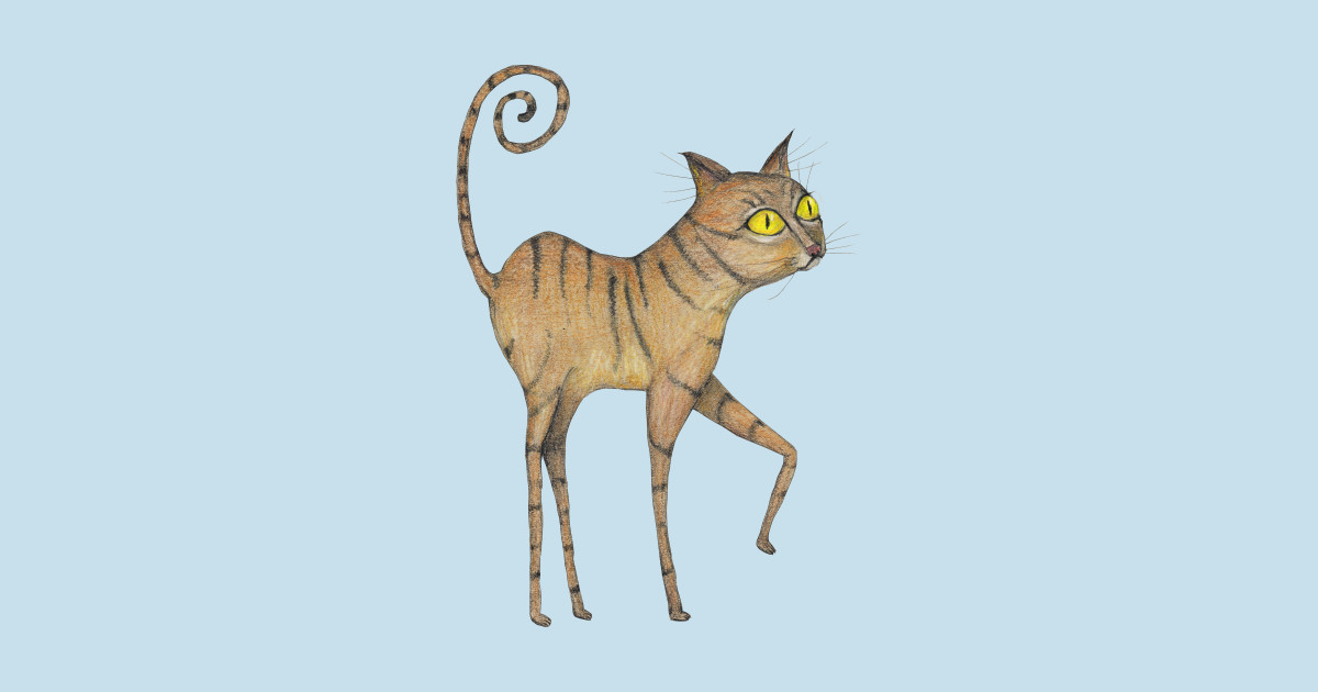Long Legged Cat Cat Kids T Shirt Teepublic