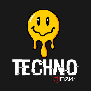 Techno Emoji T-Shirt T-Shirt