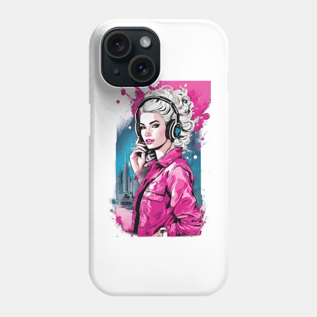 Barbenheimer 2023 girl 1 Phone Case by defpoint