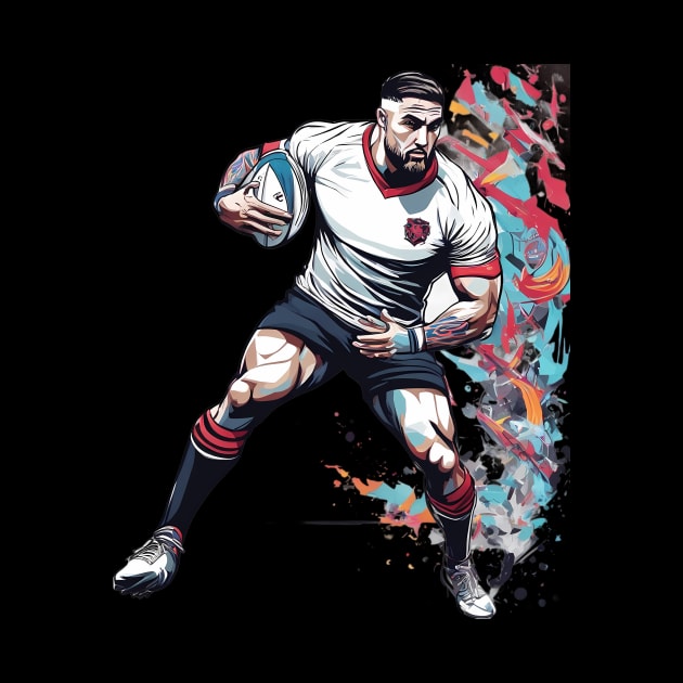 Rugby England by animegirlnft