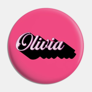 Olivia Name Pin