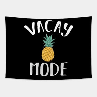 Vacay Mode Pineapple Beach Summer Vacation Family Cool Tapestry