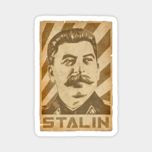 Joseph Stalin Propaganda Poster Magnet