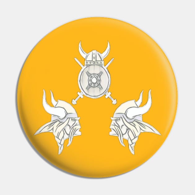 Vikings Pin by Titou design