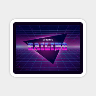 Sports Sailing Magnet