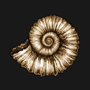 Ammonite Fossil T-Shirt