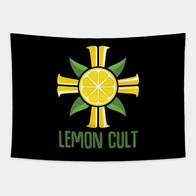 Lemon Cult Tapestry by andantino