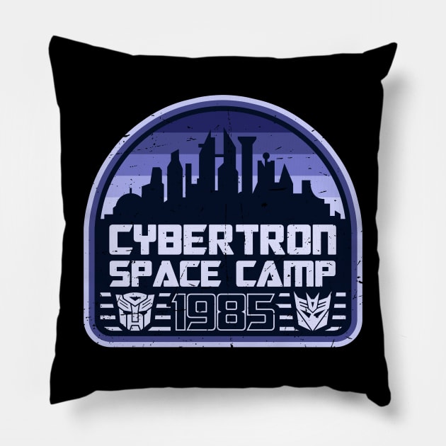 Cybertron Space Camp Pillow by PlatinumBastard