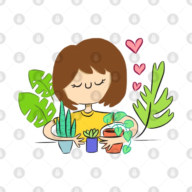 Plant lover by MANALI