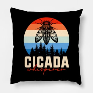 Cicada Whisperer Pillow
