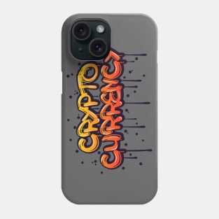 Crypto currency street art Phone Case