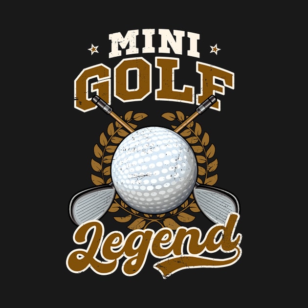 Mini Golf Shirt | Mini Golf Legend by Gawkclothing