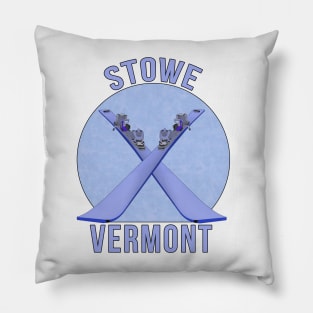 Stowe, Vermont Pillow