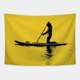 Lake Paddler - Paddle Boarder Tapestry