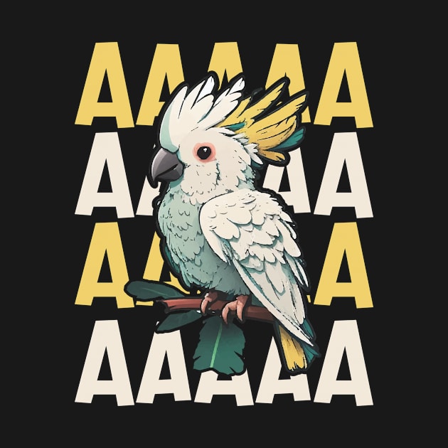 AAAAA Design for a Cockatoo birder by ErdnussbutterToast