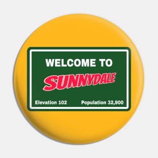 Welcome To Sunnydale Pin