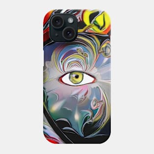 Green eye Phone Case