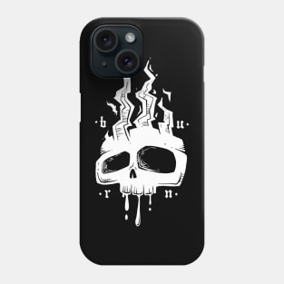 Skull Burn Phone Case