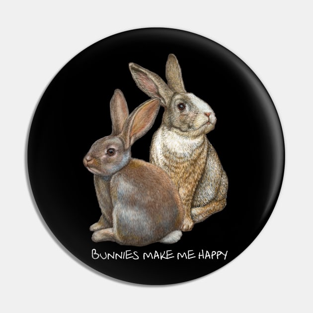 Bunnies make me happy Pin by Lucia