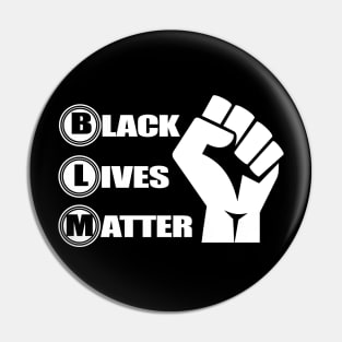 BLM, Black Lives Matter, Protest, Civil Rights, Human Rights, Social Justice Pin