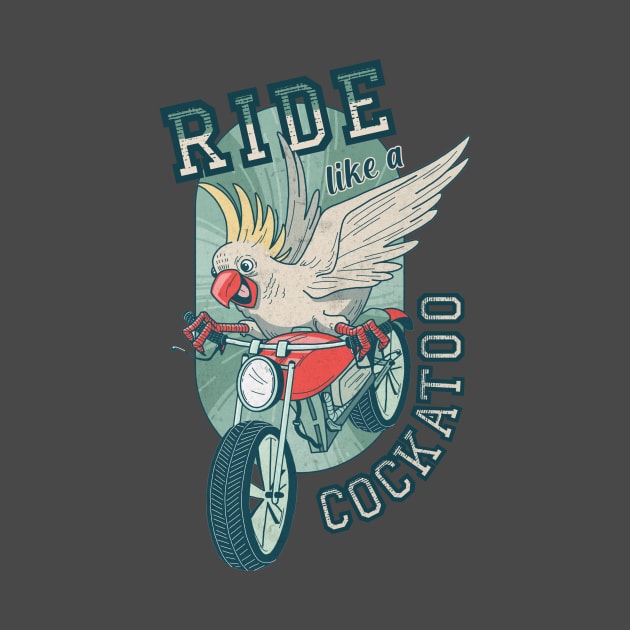 Ride like a cockatoo by jaquevital