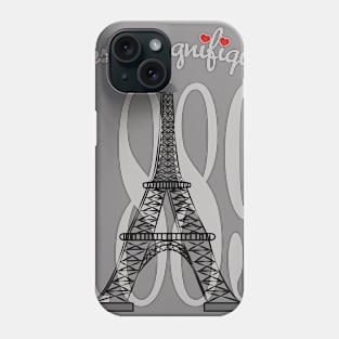 Lispe Eiffel 1889 Phone Case