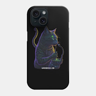 Techno Shirt - Techno Organism - Catsondrugs.com - rave, edm, festival, techno, trippy, music, 90s rave, psychedelic, party, trance, rave music, rave krispies, rave flyer Phone Case