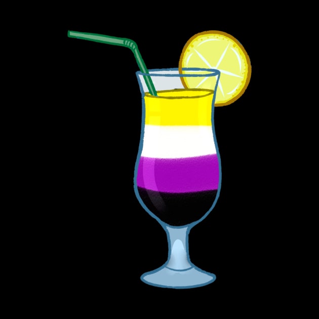 Nonbinary cocktail #1 by gaypompeii