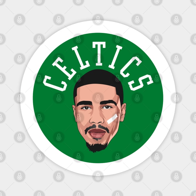 Jayson Tatum Magnet by origin illustrations