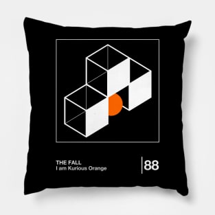 I Am Kurious Oranj / Minimalist Graphic Design Fan Artwork Pillow