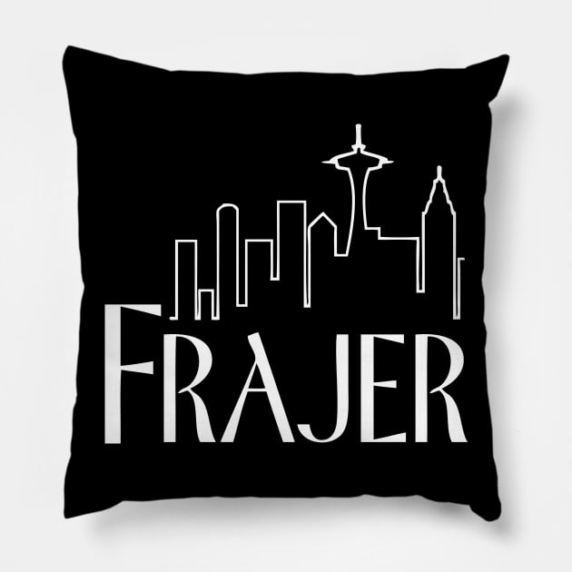 Frajer Pillow by jkwatson5